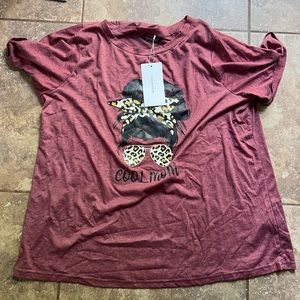 “Cool Mom” Women’s Plus Size Graphic Tee